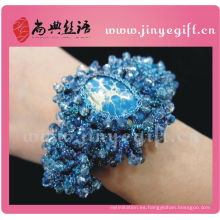 Pulsera de piedras preciosas azul handcrac de la moda de China